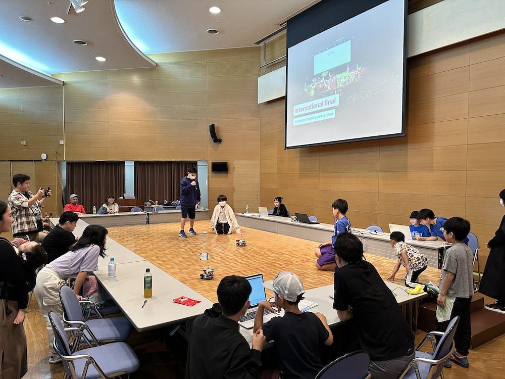 最終イベントでの体験ブース
